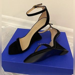 ✨Host Pick BRAND NEW STUART WEITZMAN NUDISTREBEL SCULPTURAL SANDAL HEELS